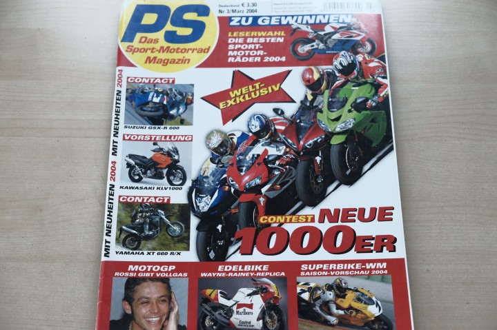 Deckblatt PS Sport Motorrad (03/2004)